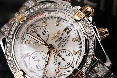 breitling diamond watch|breitling watches with diamond bezel.